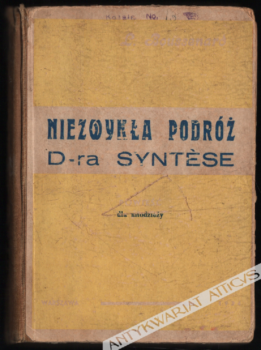 Niezwykła podróż doktora Syntese. Powieść dla młodzieży