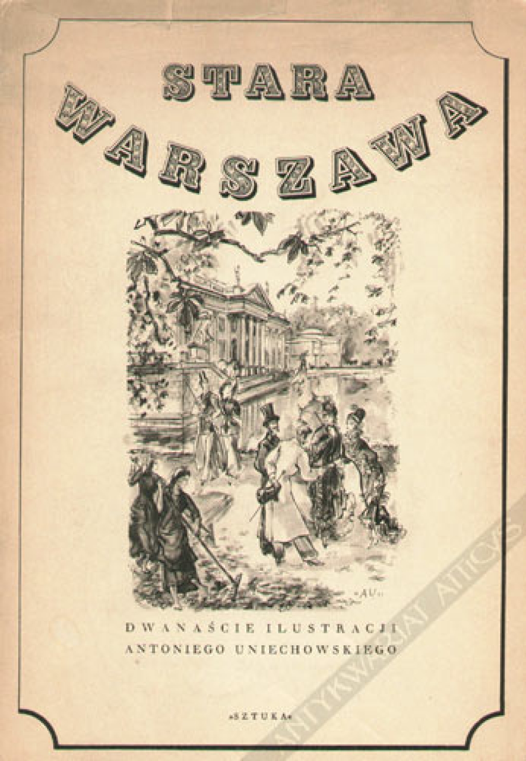 Stara Warszawa [teka graficzna]