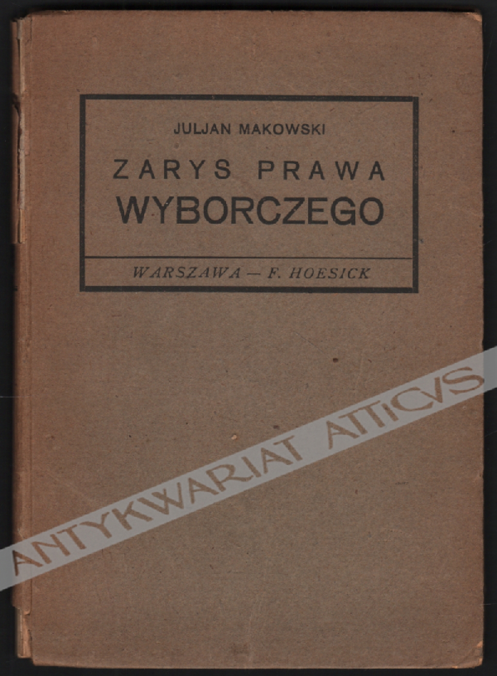 Zarys prawa wyborczego