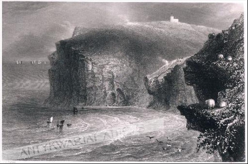 [rycina ok. 1840] St. Bees Head