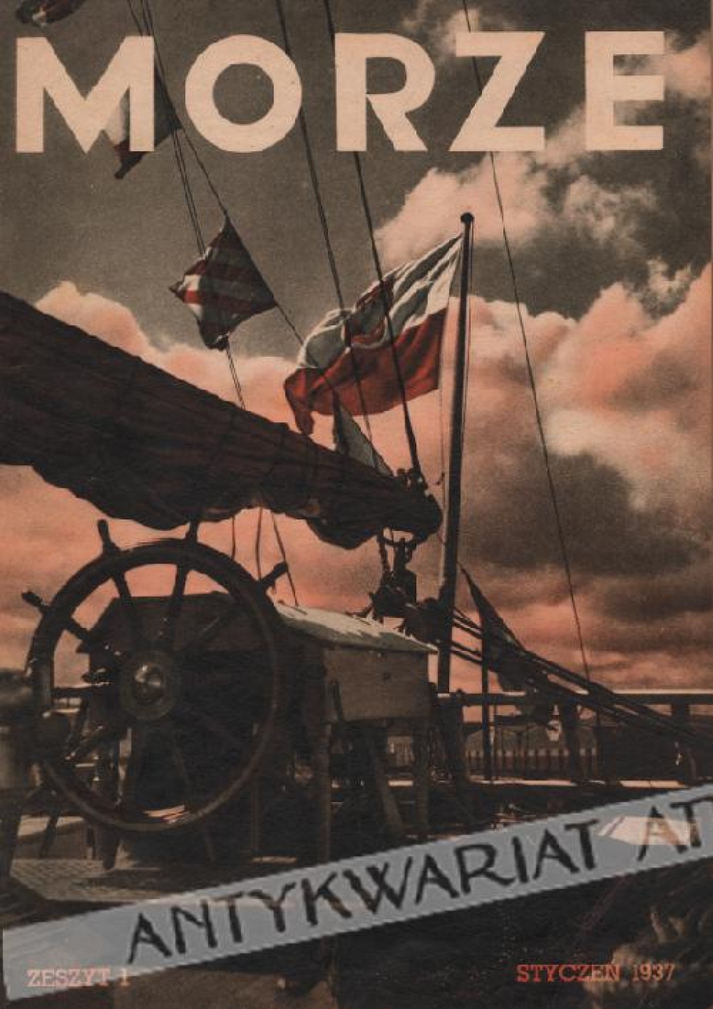Morze. Organ Ligi Morskiej i Kolonialnej, Rok XIII (1937), Nr 1-12