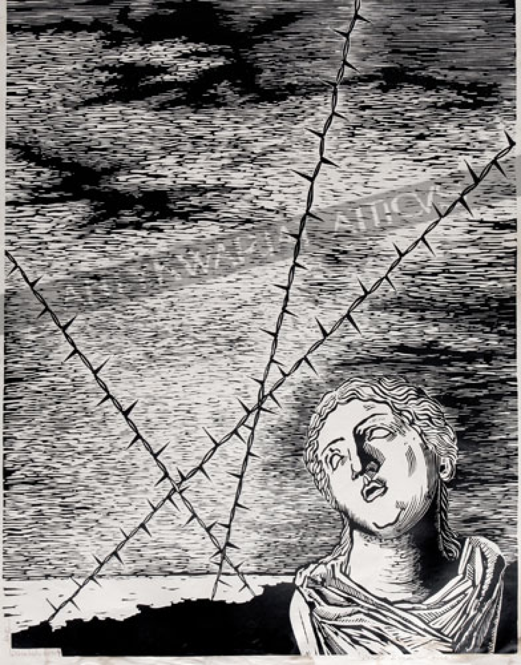 [rycina, 1964] Dwie Epoki - Niobe