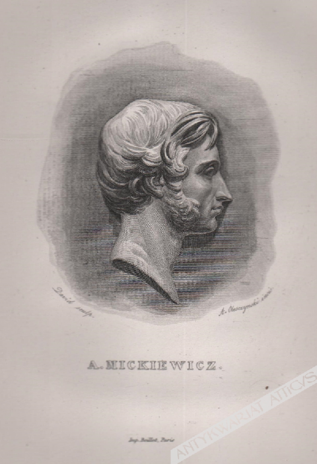 [rycina, po 1833] A. Mickiewicz