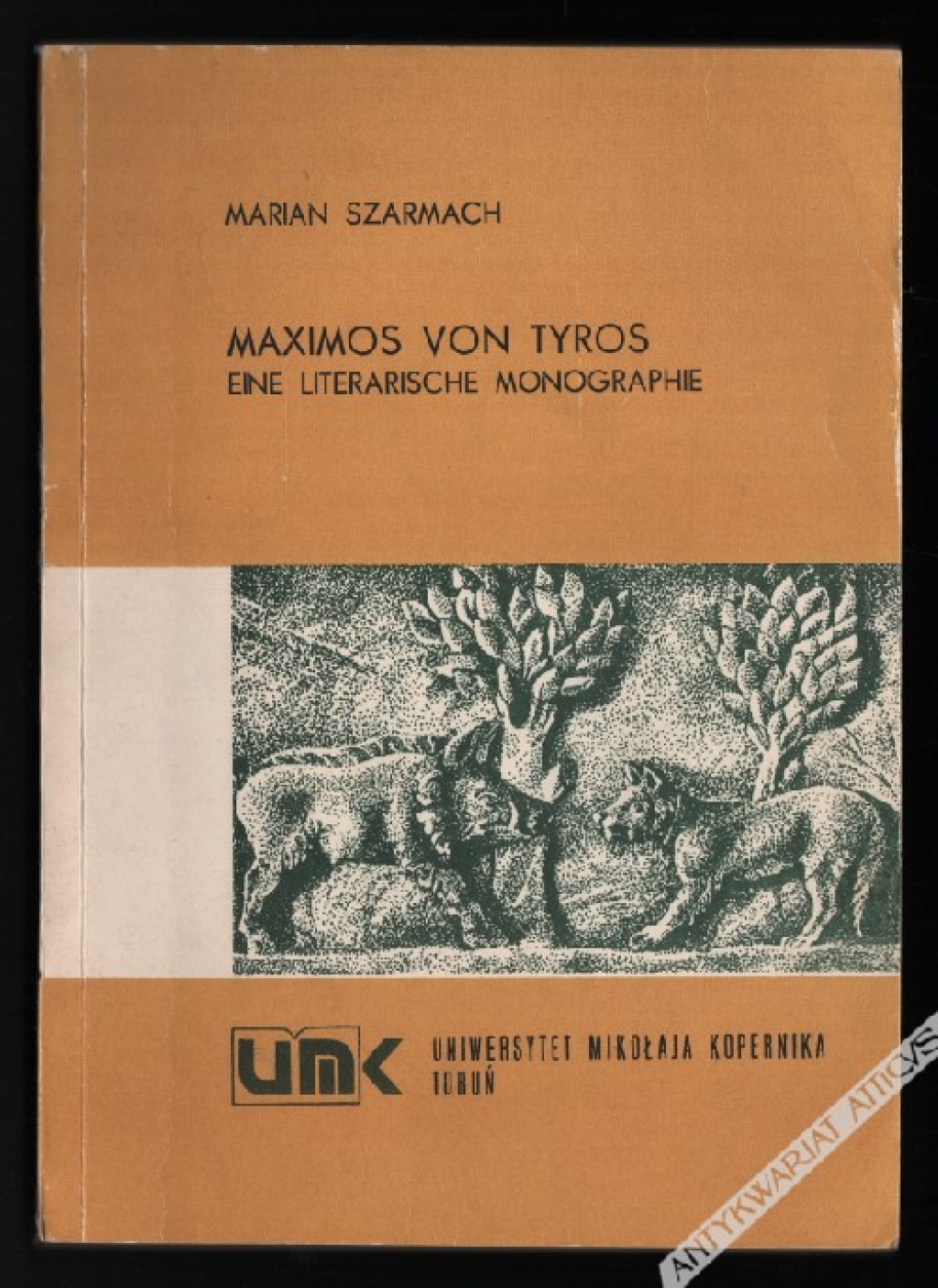 Maximos von Tyros. Eine literarische Monographie [dedykacja od autora dla prof. Marii Cytowskiej]
