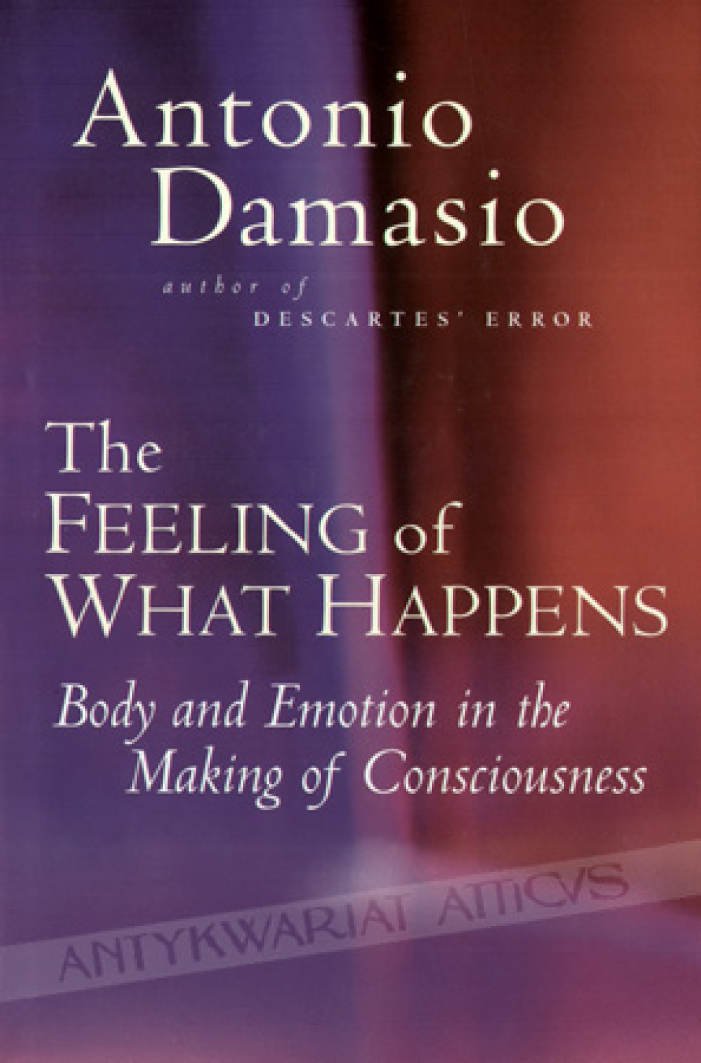 The Feeling of What Happens. Body and Emotion in the Making of Consciousness