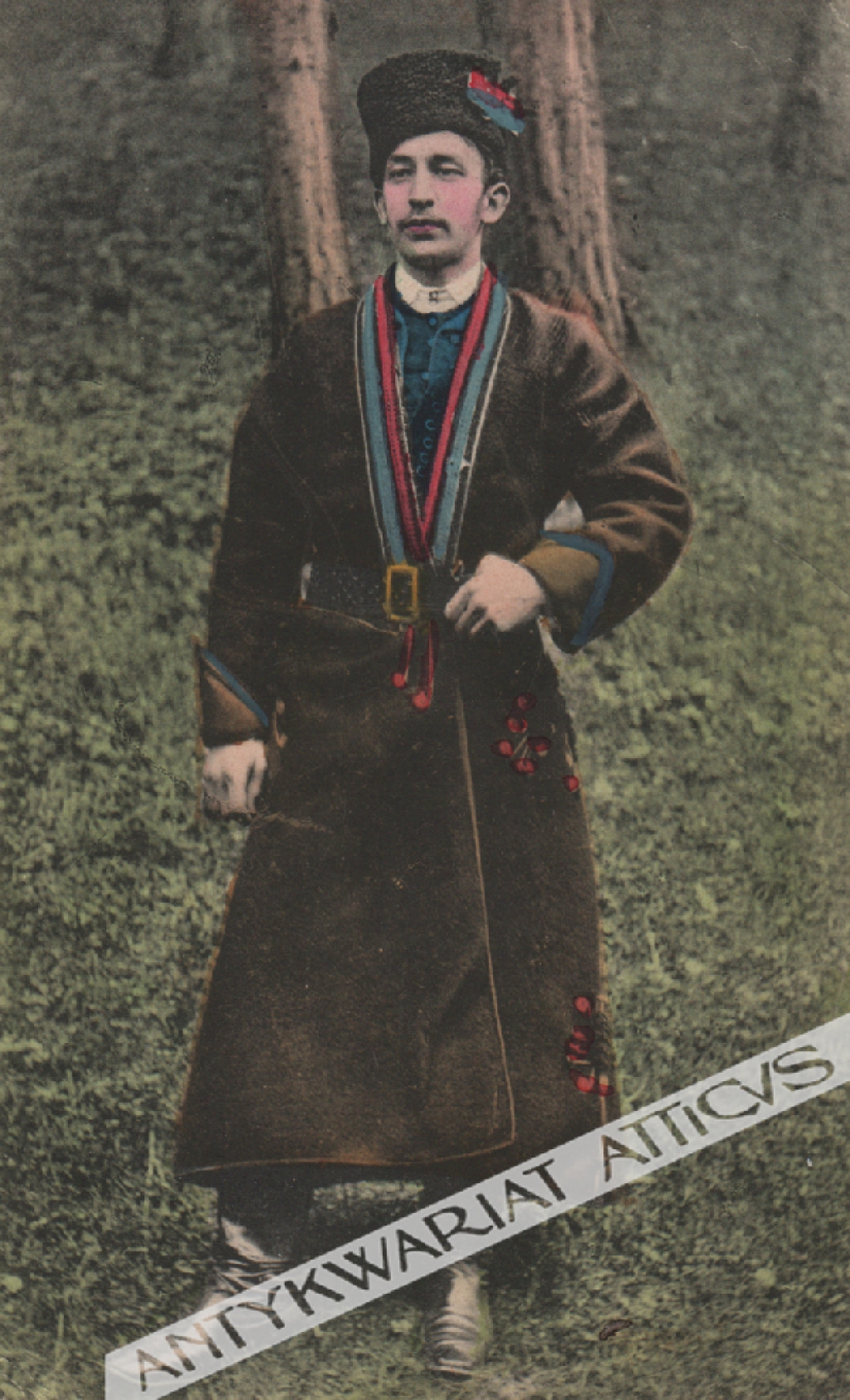 [pocztówka, ok. 1913] Typ z Nałęczowa (gub. Lubelska)
