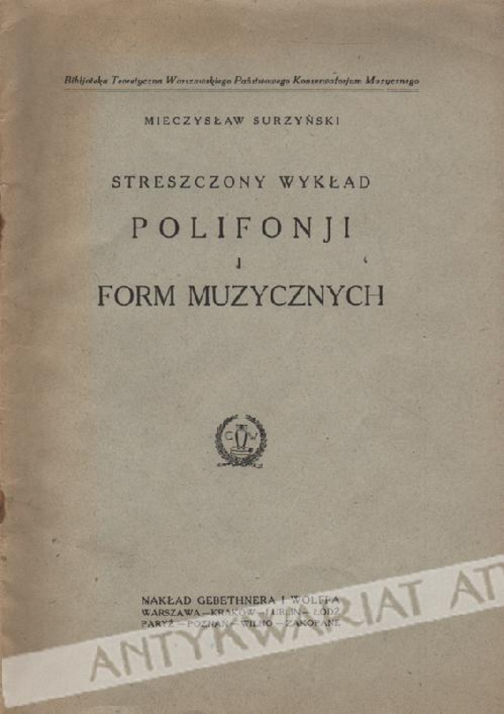 Streszczony wykład polifonji i form muzycznych