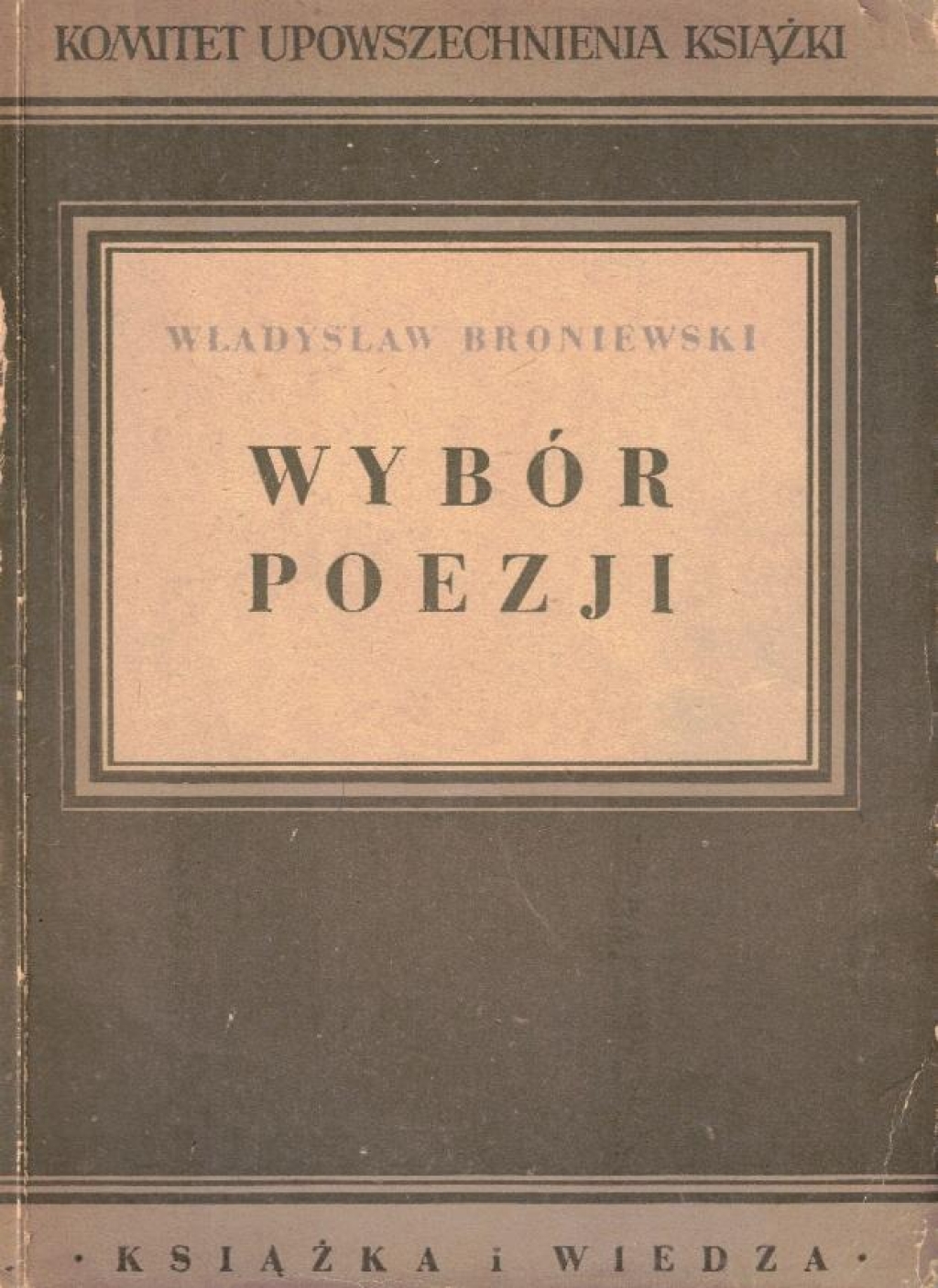 Wybór poezji [autograf]
