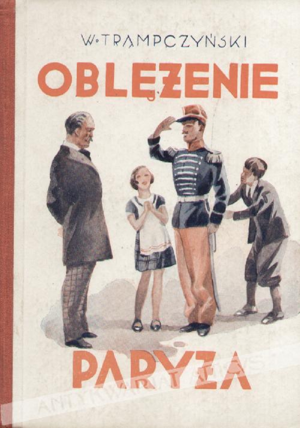 Oblężenie Paryża. Powieść historyczna dla młodzieży