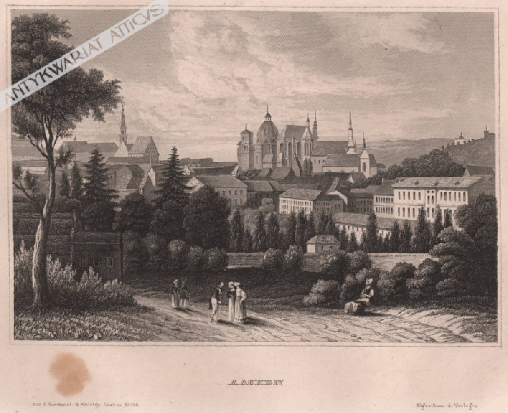 [rycina, ok. 1860] Aachen [Akwizgran]