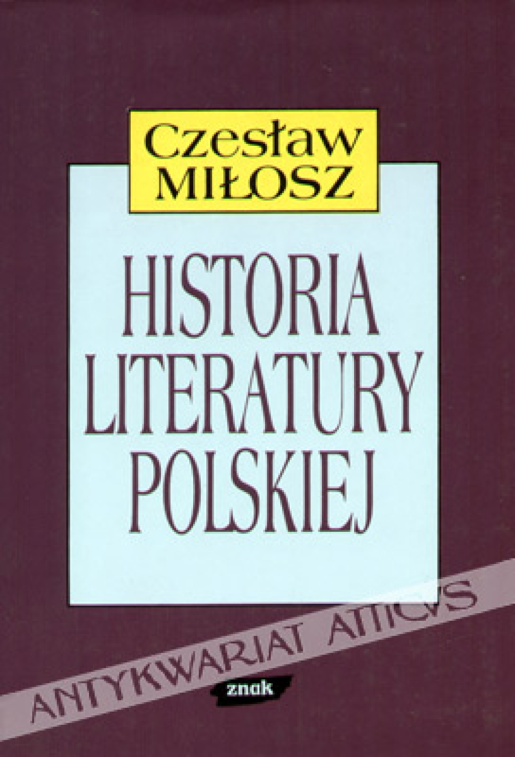 Historia literatury polskiej do roku 1939