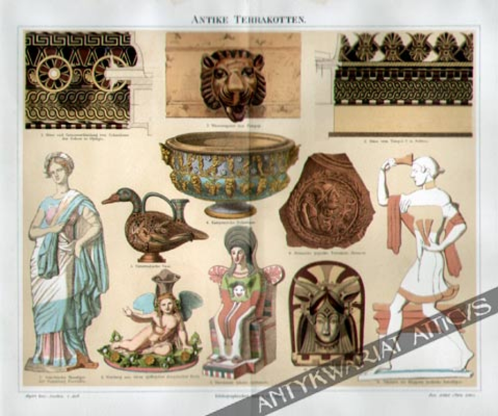 [rycina, 1895] Antike Terrakotten [terakoty antyczne]