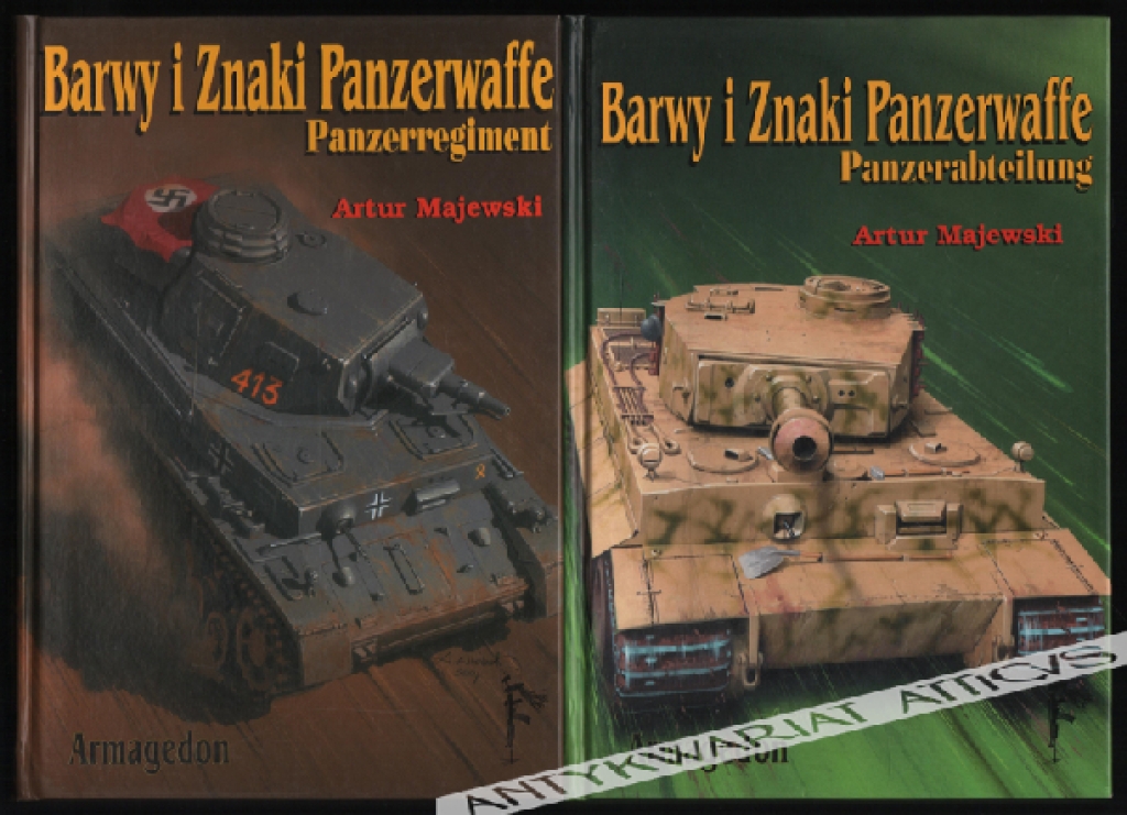 Barwy i znaki Panzerwaffe, t. I-II