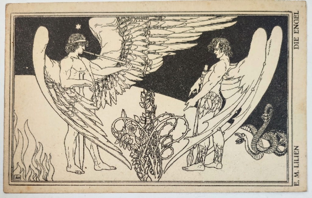 [pocztówka, ok. 1910] Die Engel ("Juda")