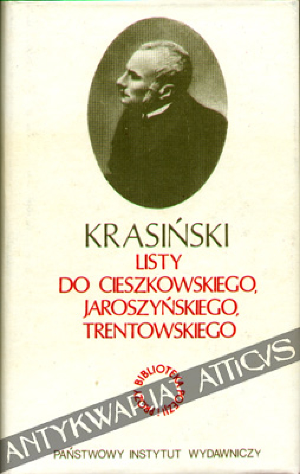 Listy do Cieszkowskiego, Jaroszyńskiego, Trentowskiego, t. I-II