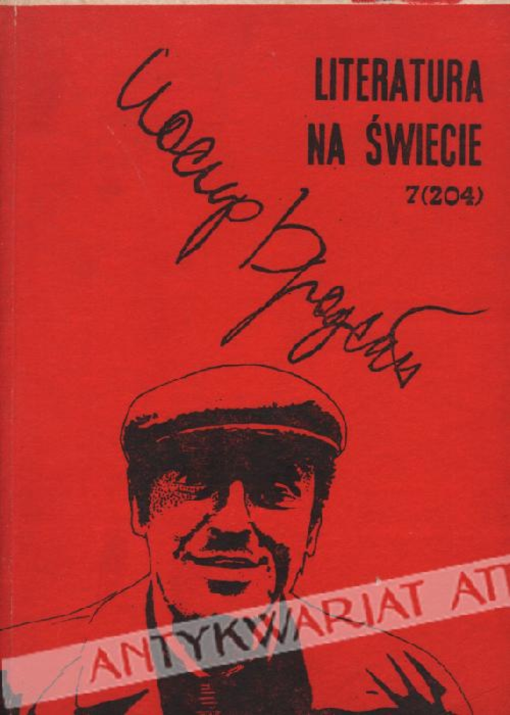 Literatura na Świecie, lipiec 1988, nr 7 (204) [Nobel 1987 - Josif Brodski]