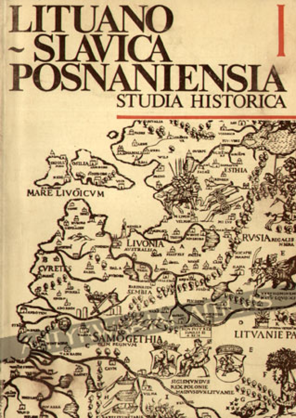 Lituano-Slavica Posnaniensia. Studia historica, vol. I