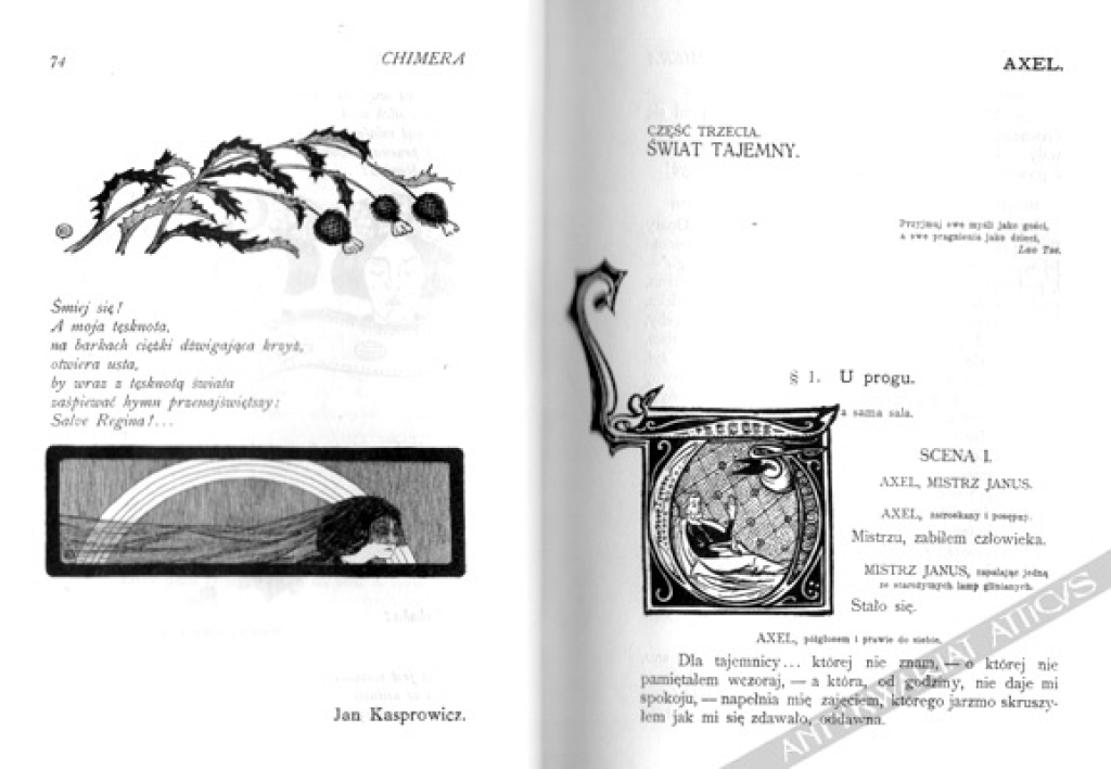 Chimera. Czasopismo poświęcone sztuce i literaturze, zeszyt 4-5, tom II, 1901