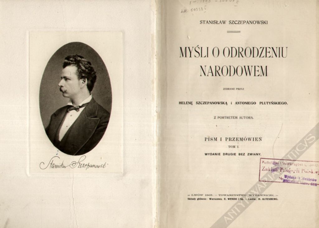 Myśli o odrodzeniu narodowem