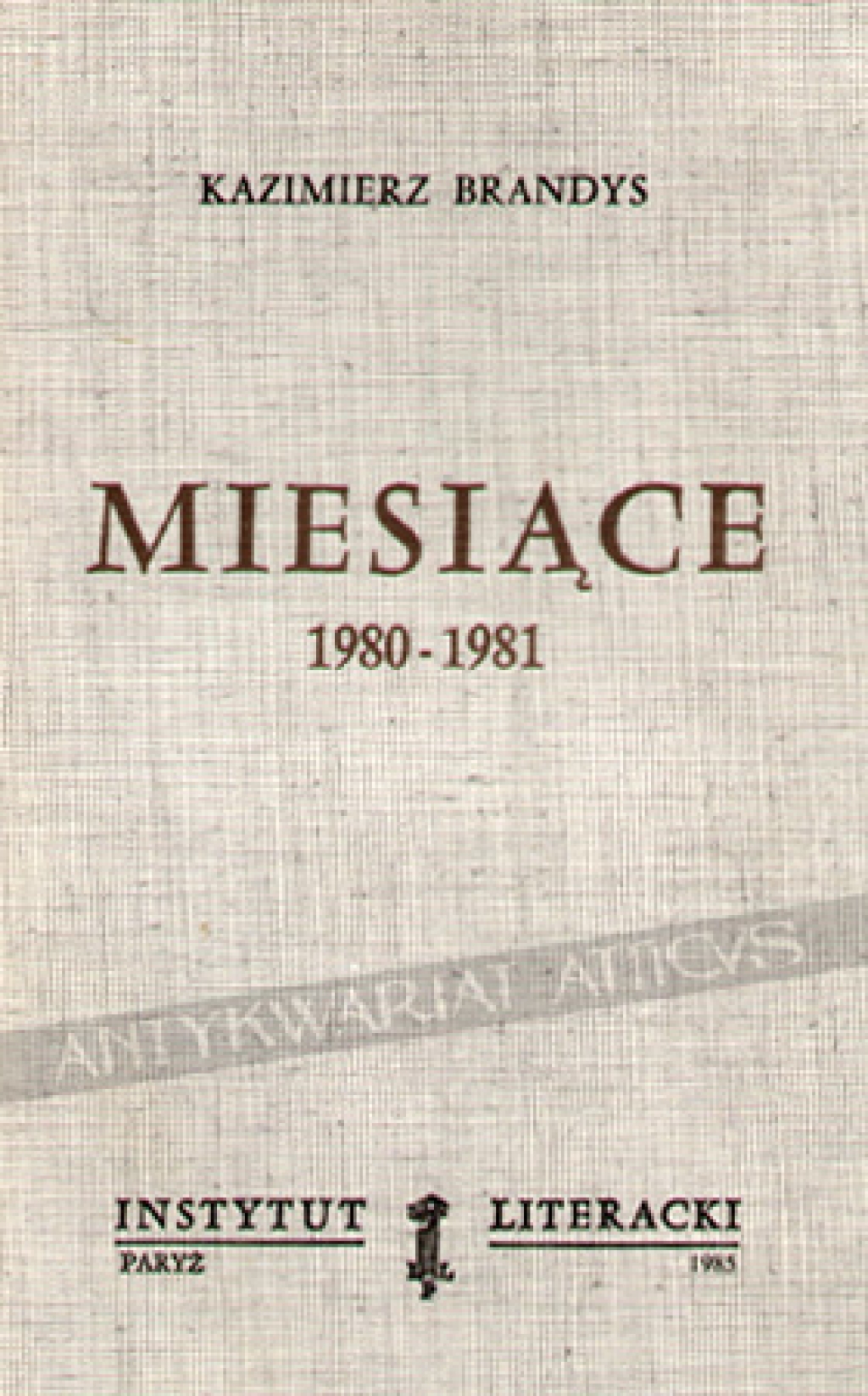 Miesiące 1980 - 1981
