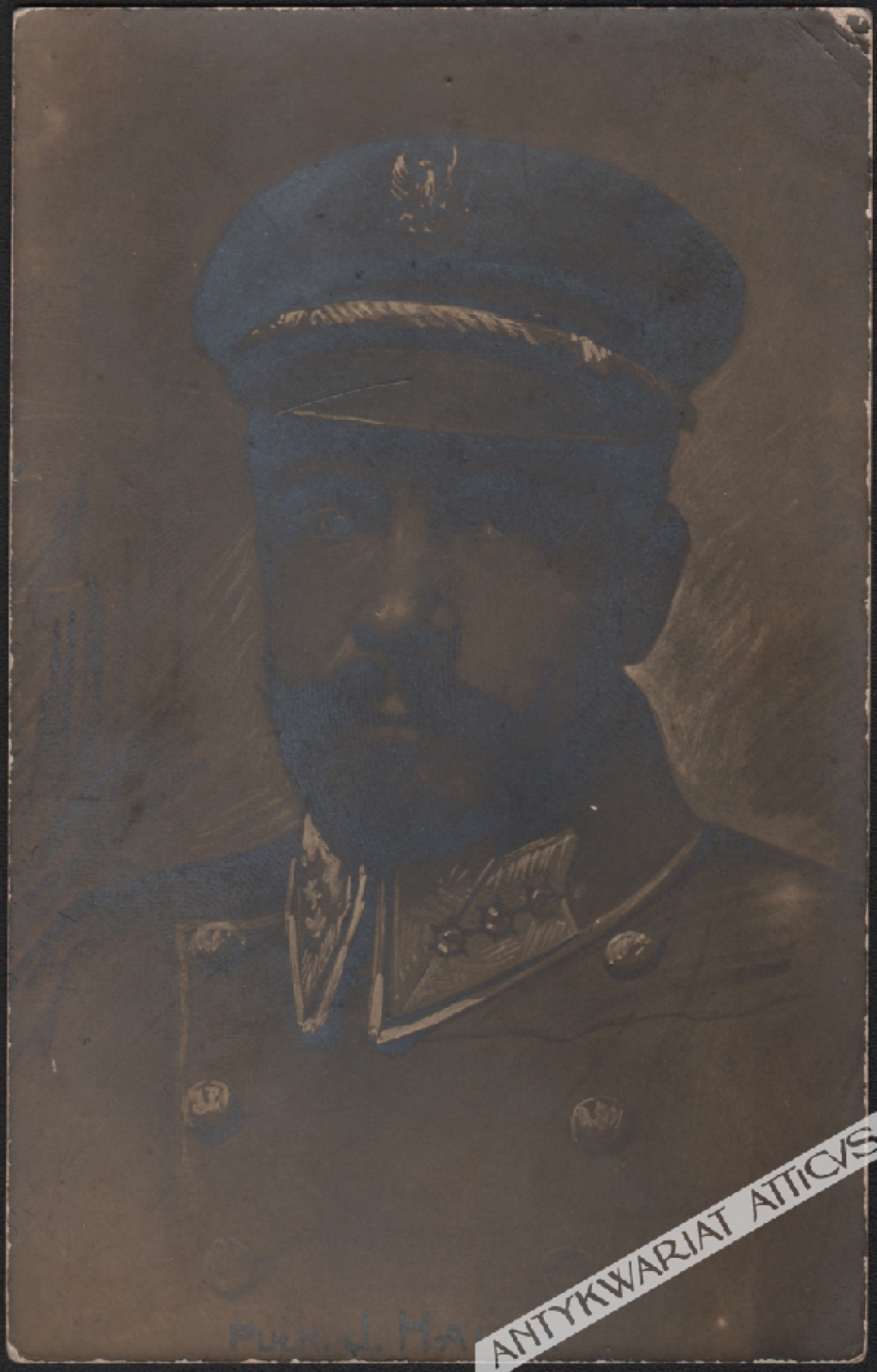 [pocztówka, ok. 1917] Pułk. Józef Haller