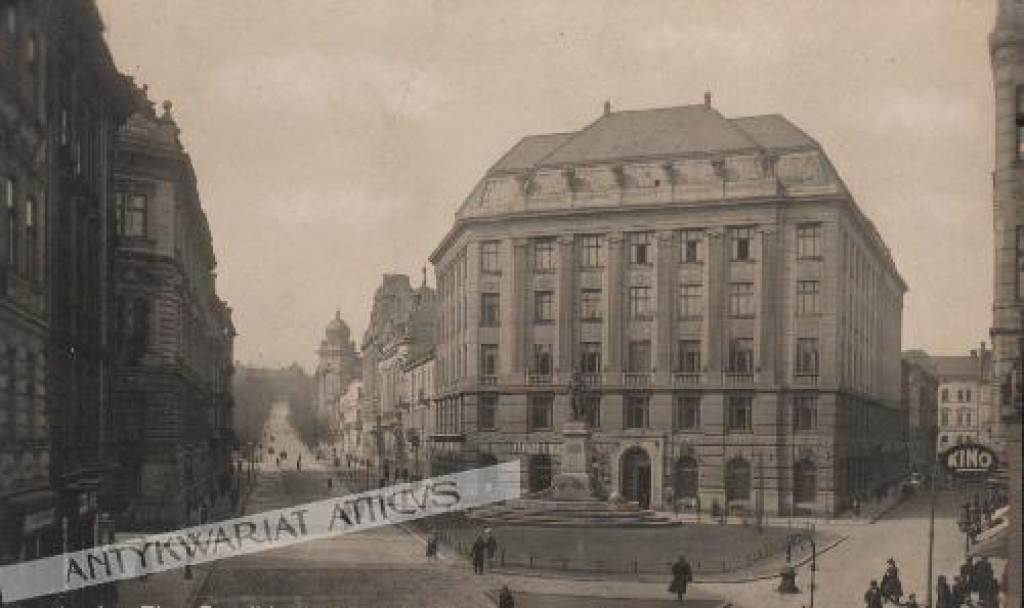 [pocztówka, ok. 1930] Lwów. Plac Smolki