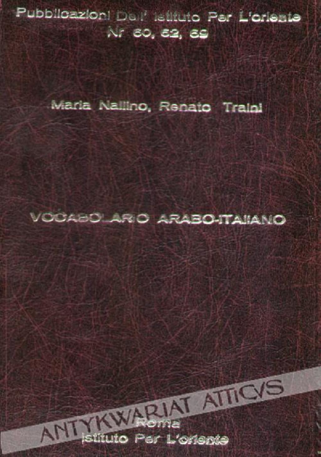 Vocabolario Arabo-Italiano