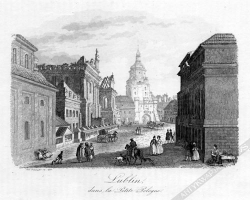 [rycina, 1836-37] Lublin, dans la Petite Pologne
