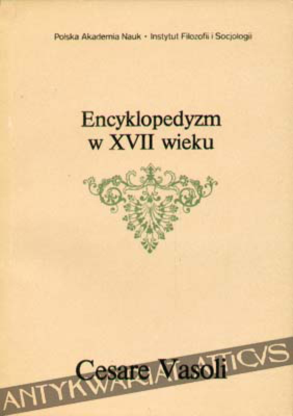 Encyklopedyzm w XVII wieku [skrypt]
