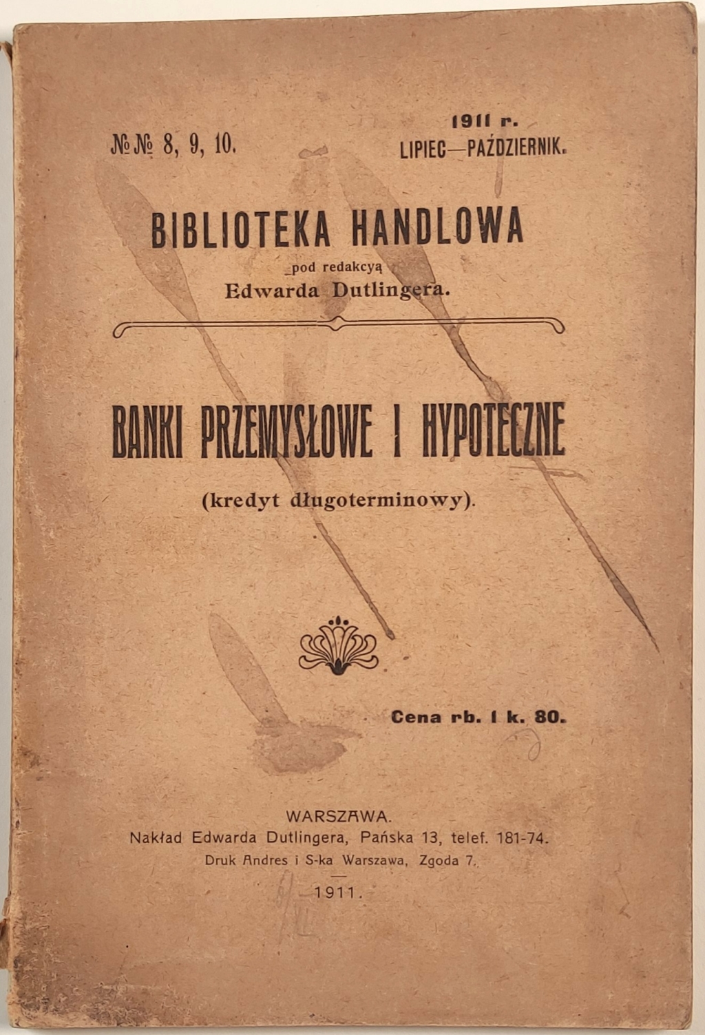 Banki przemysłowe i hypoteczne (kredyt długoterminowy)