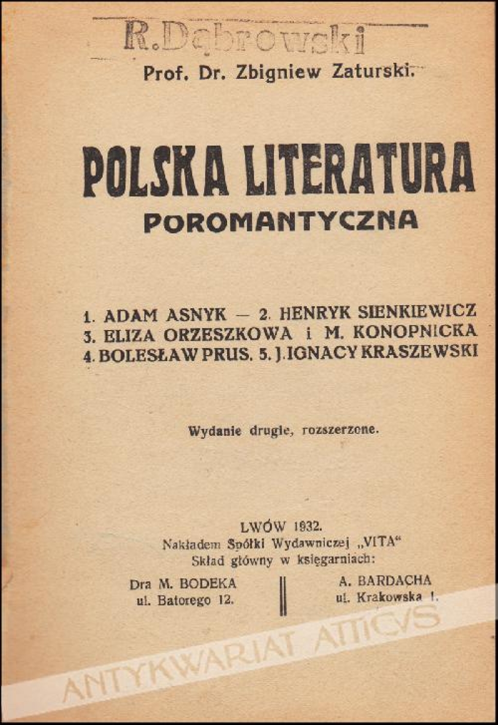 Polska literatura poromantyczna