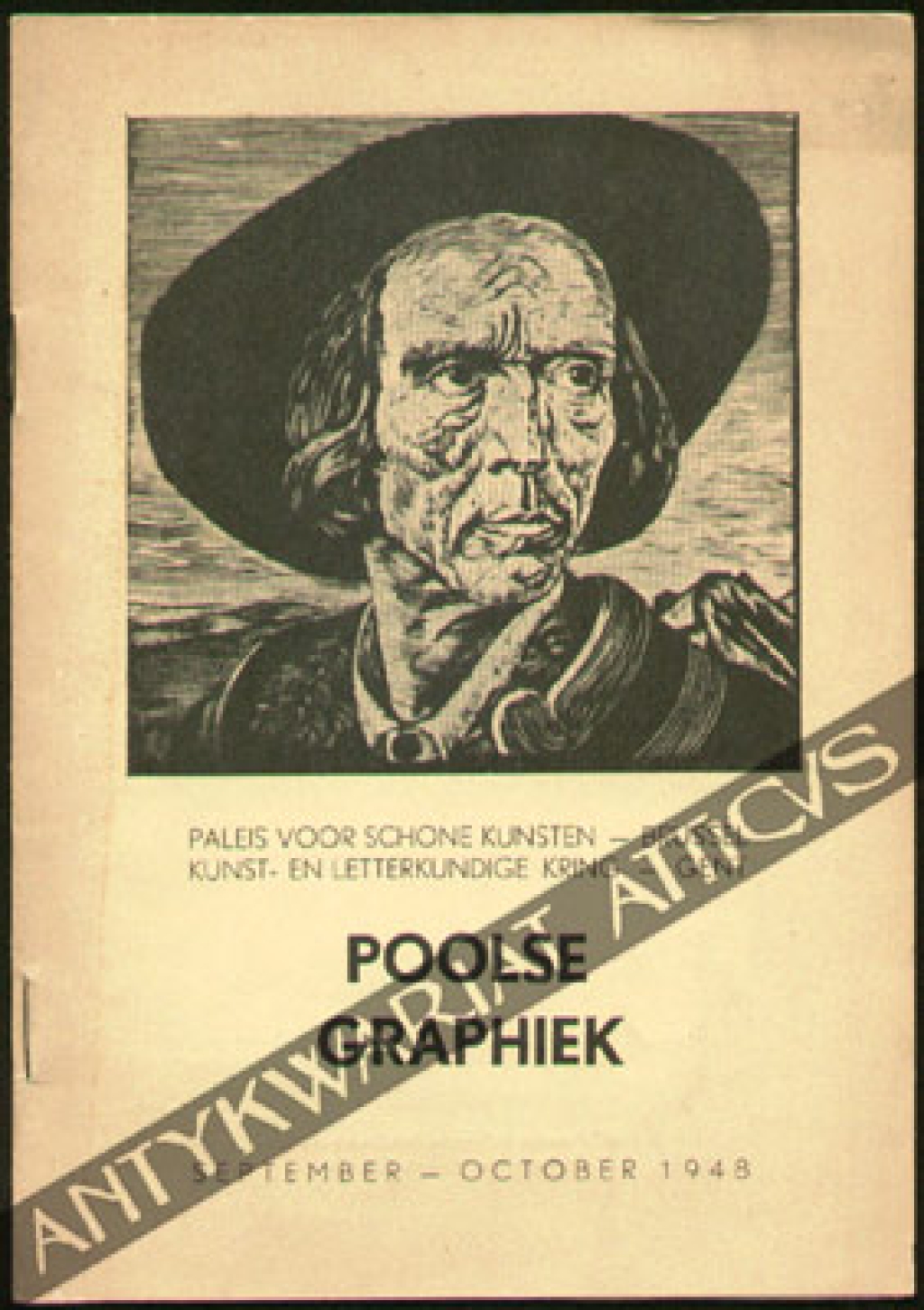 Tentoonstelling poolse graphiek. Catalogus. September-October 1948