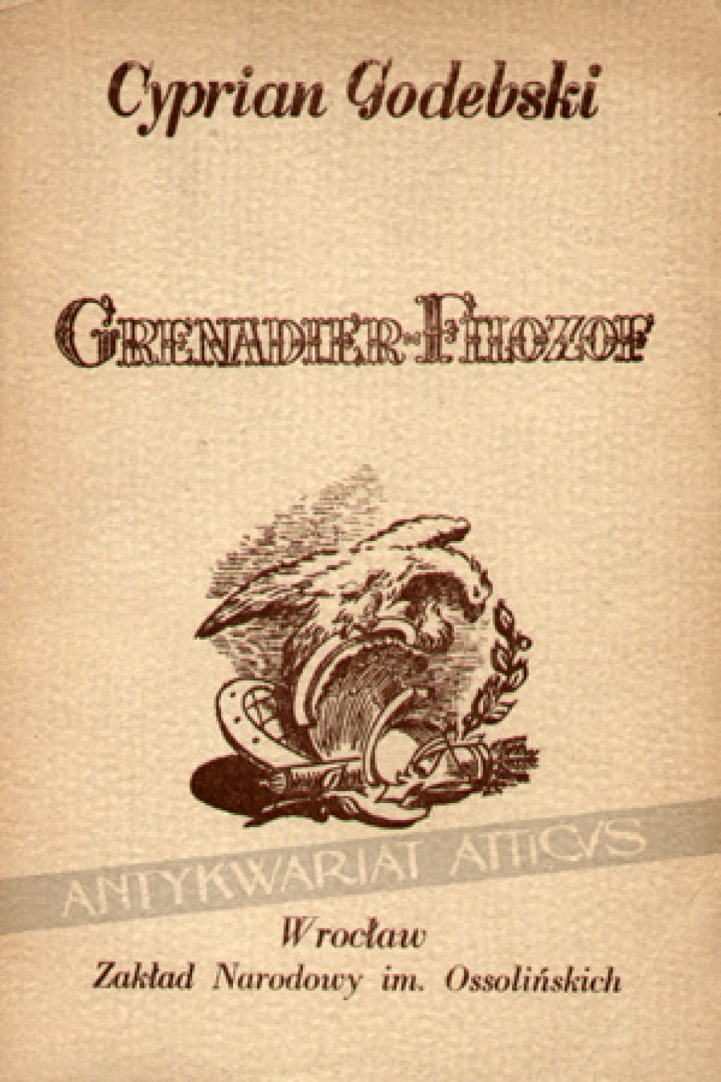 Grenadier - filozof. Powieść prawdziwa wyjęta z dziennika podróży roku 1799