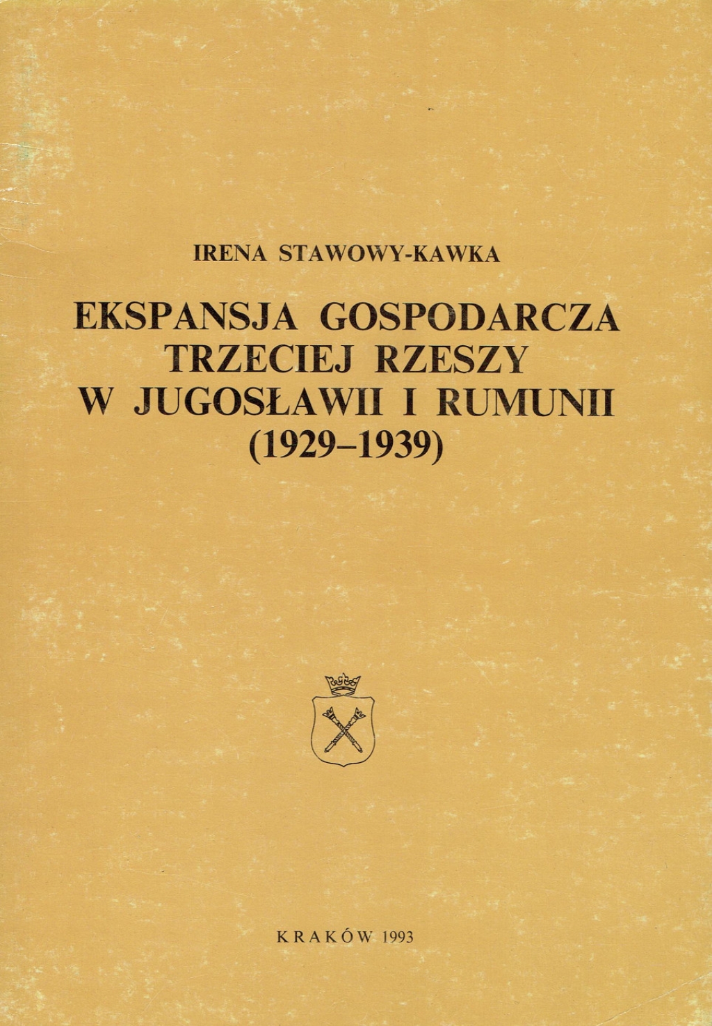 Ekspansja gospodarcza Trzeciej Rzeszy w Jugosławii i Rumunii (1929-1939)
