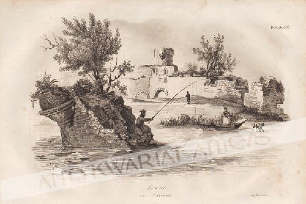 [rycina, ok. 1838] Kowno en Lituanie  [Kowno, Litwa]