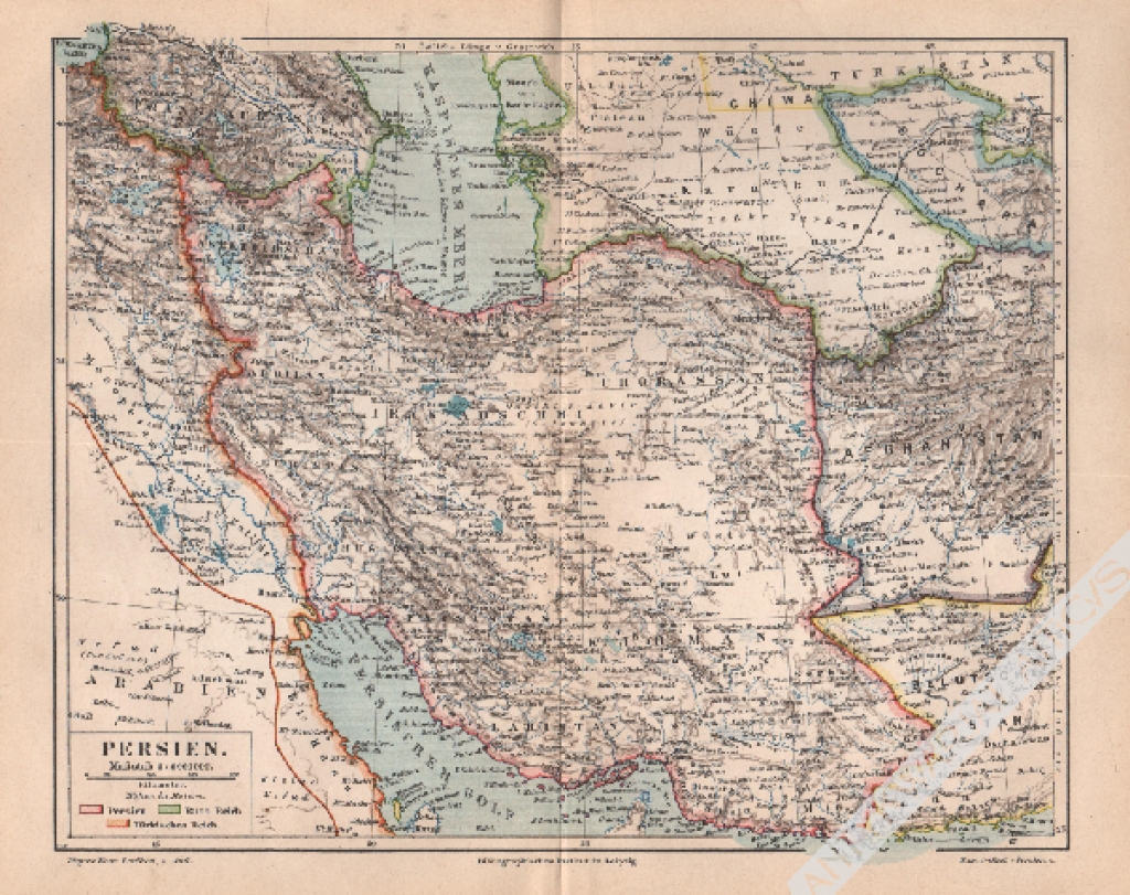 [mapa, 1897] Persien [Persja]