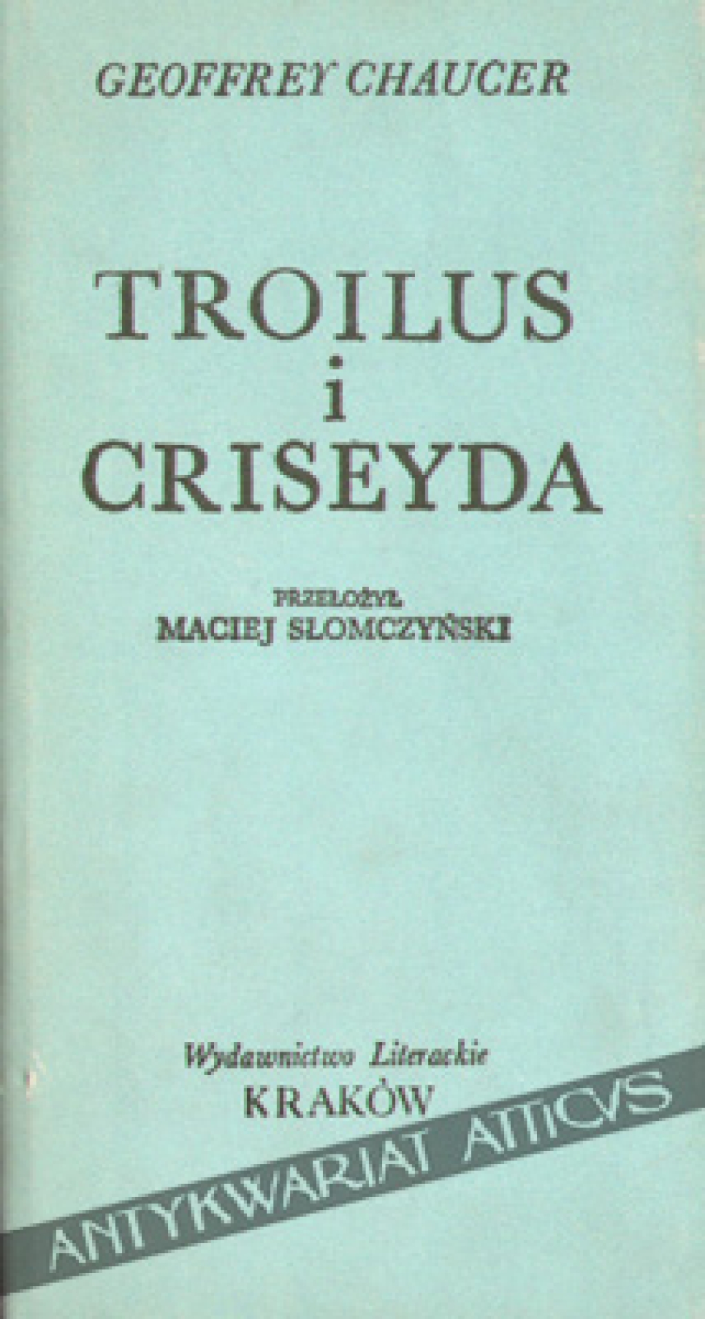 Troilus i Criseyda