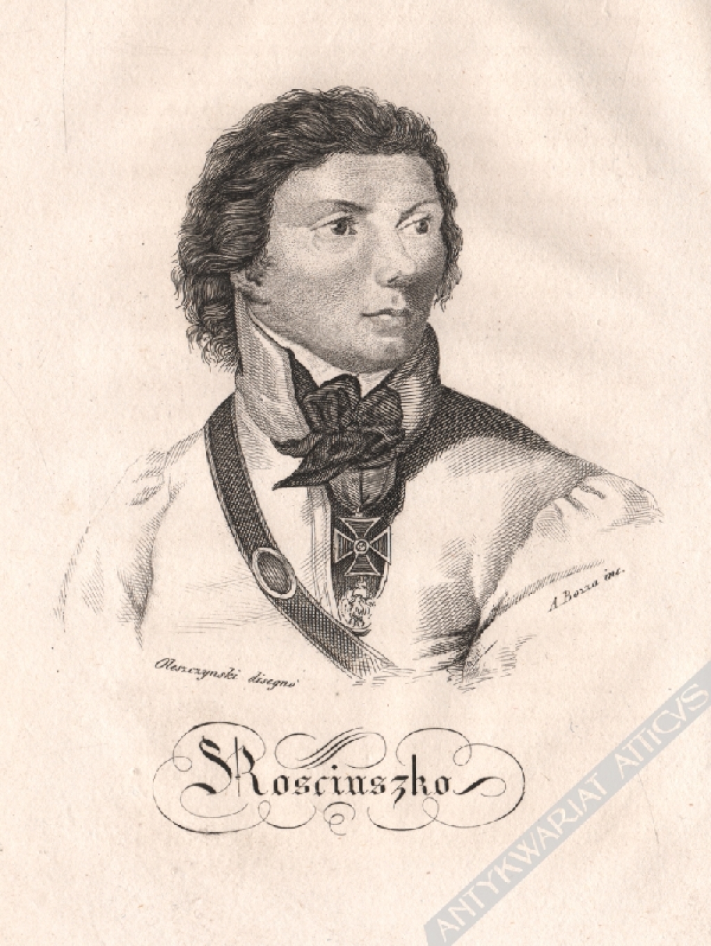 [rycina, 1831 r.] Kosciuszko [Tadeusz Kościuszko]