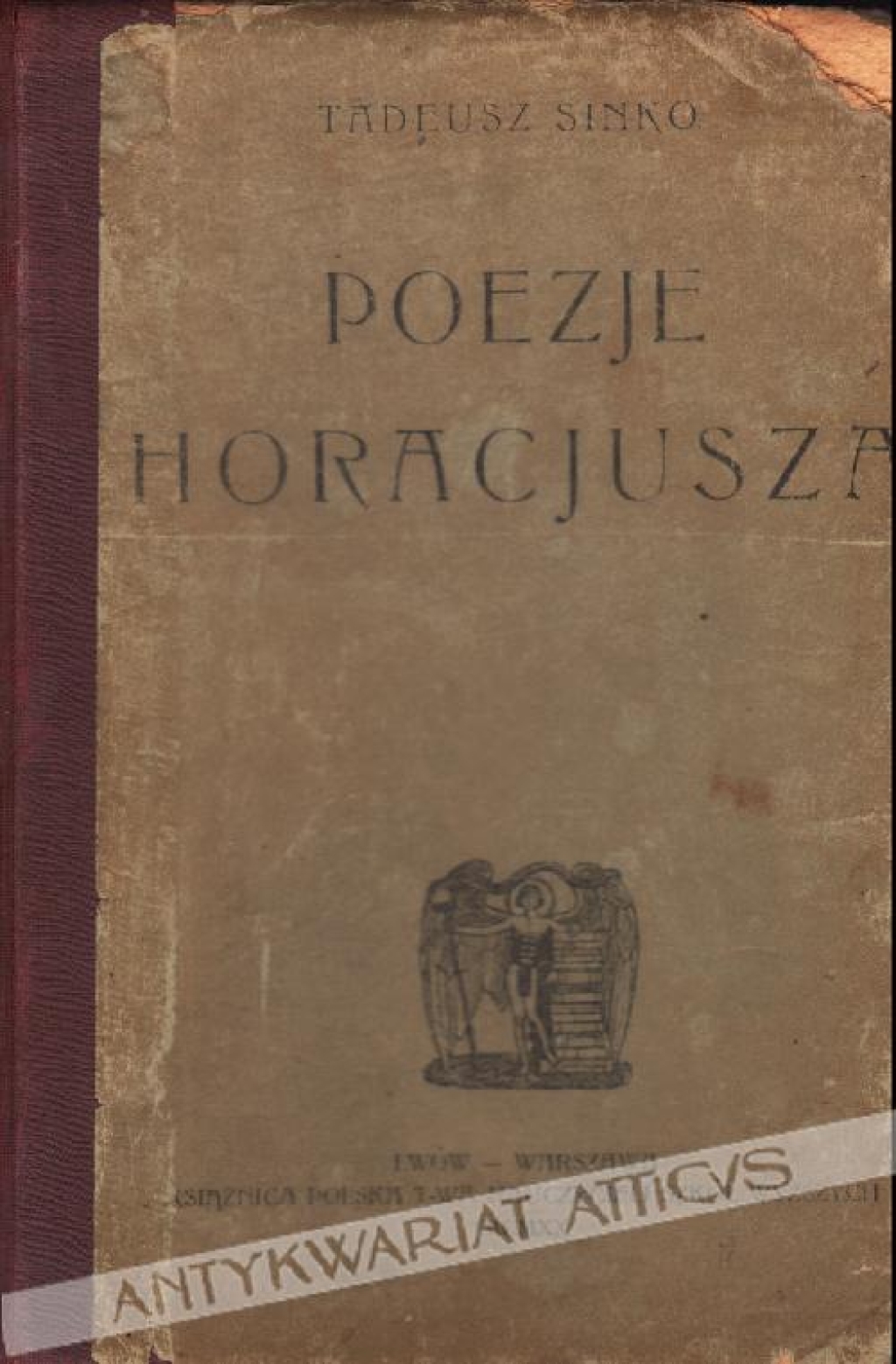 Poezje Horacjusza do użytku w gimnazjach polskich