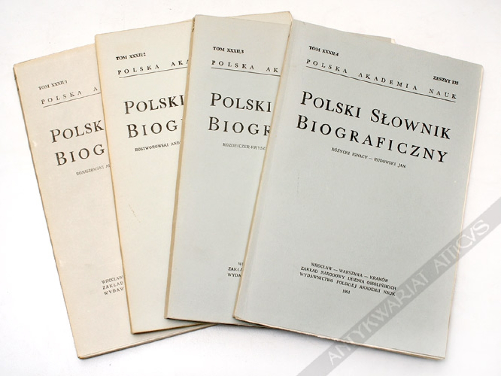Polski słownik biograficzny, t. XXXII [Romiszowski Aleksander - Rudowski Jan]
