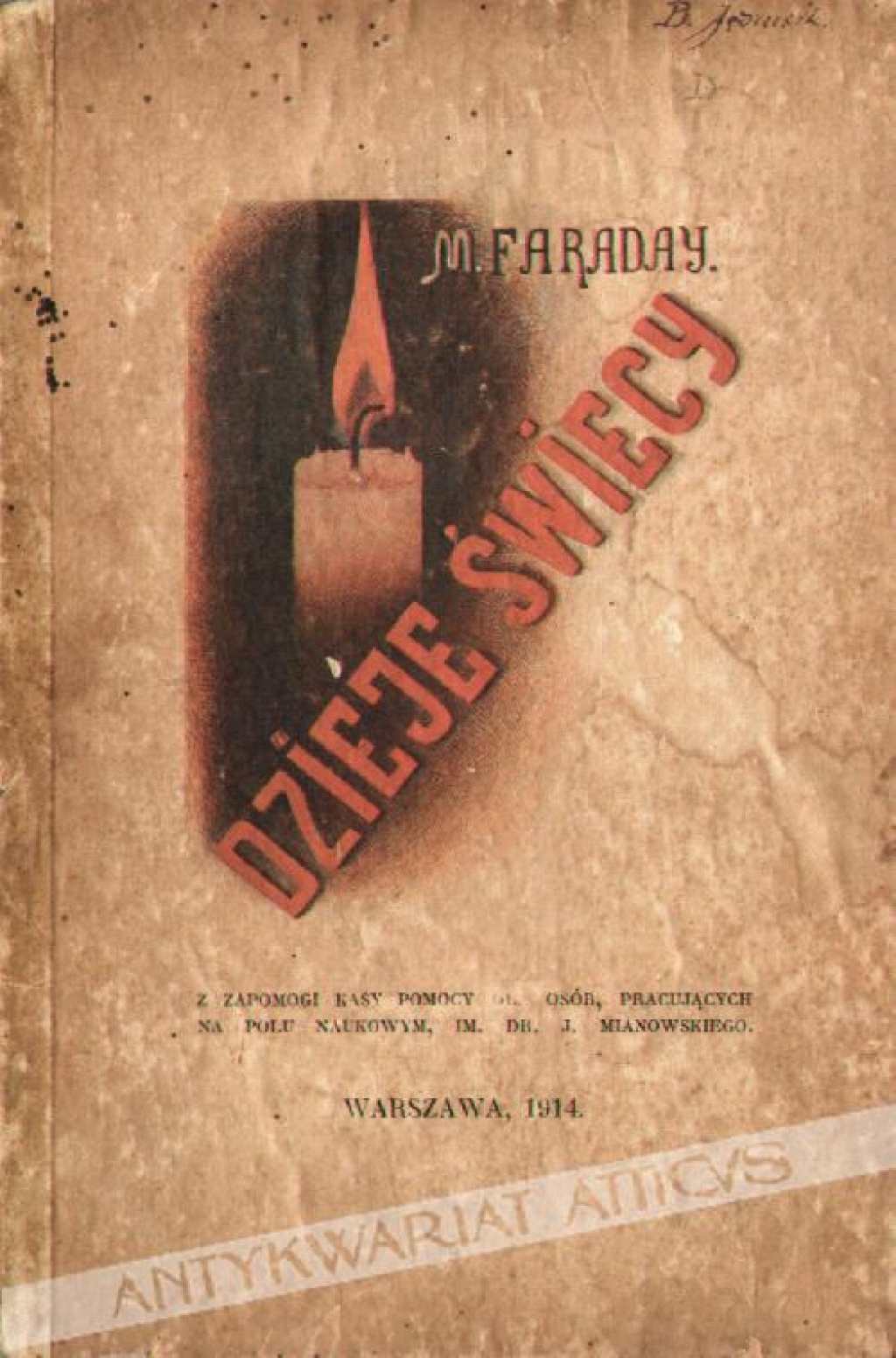 Dzieje świecy. Sześć wykładów popularnych