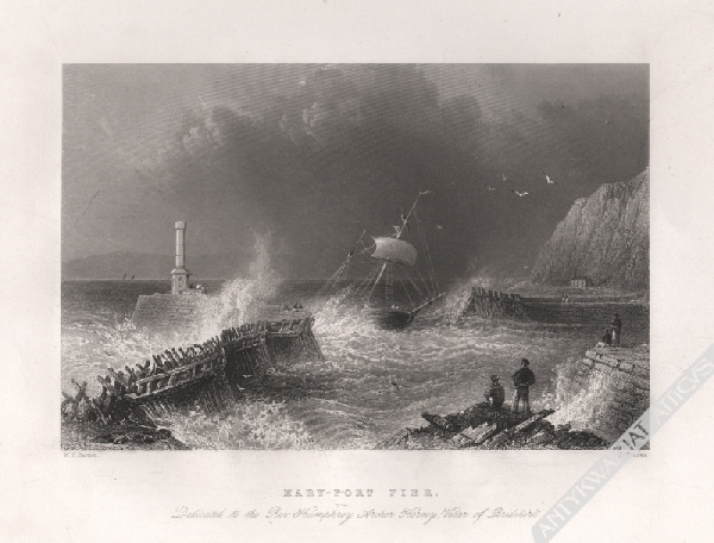 [rycina ok. 1840] Maryport Pier