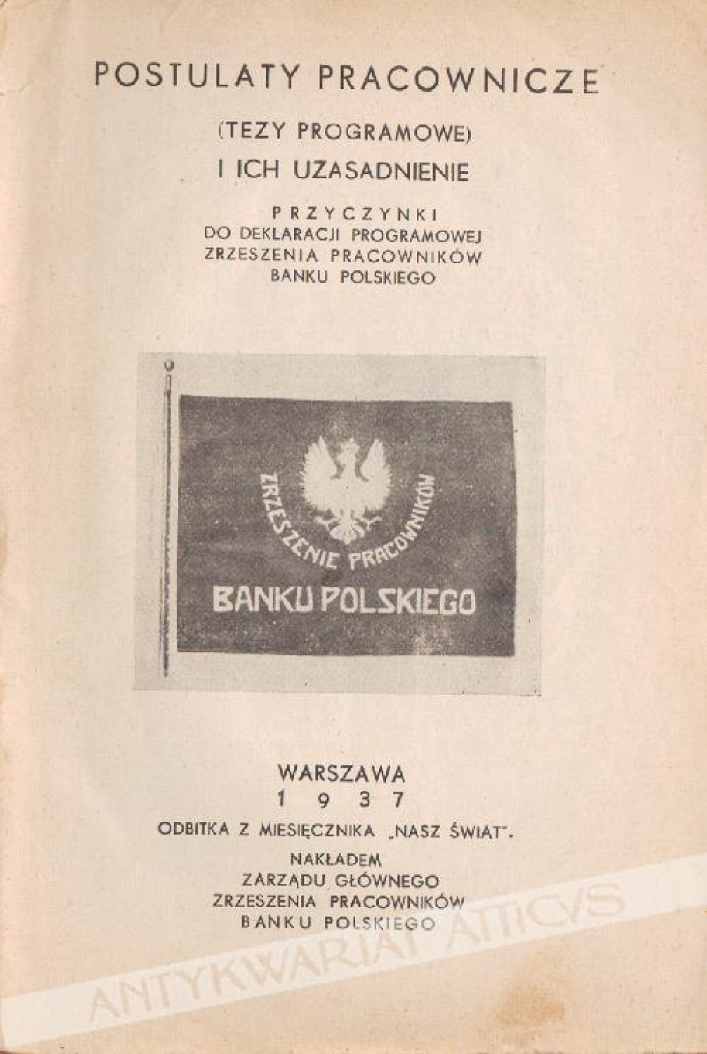 Postulaty pracownicze (tezy programowe) i ich uzasadnienie