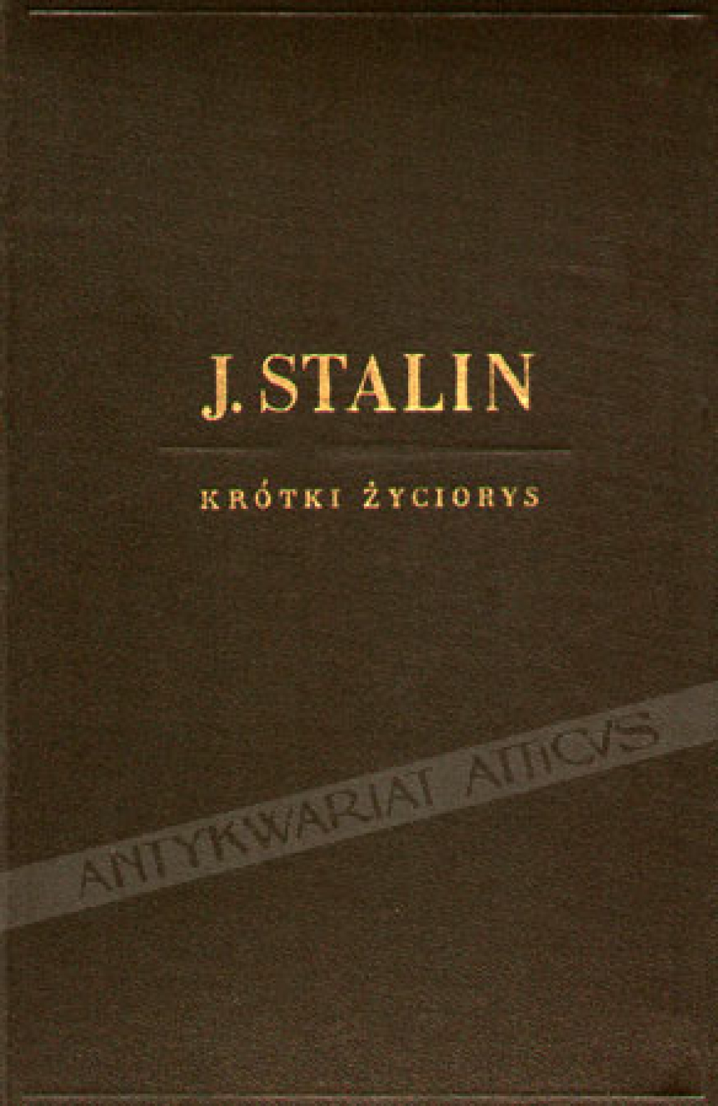 Józef Stalin-krótki życiorys