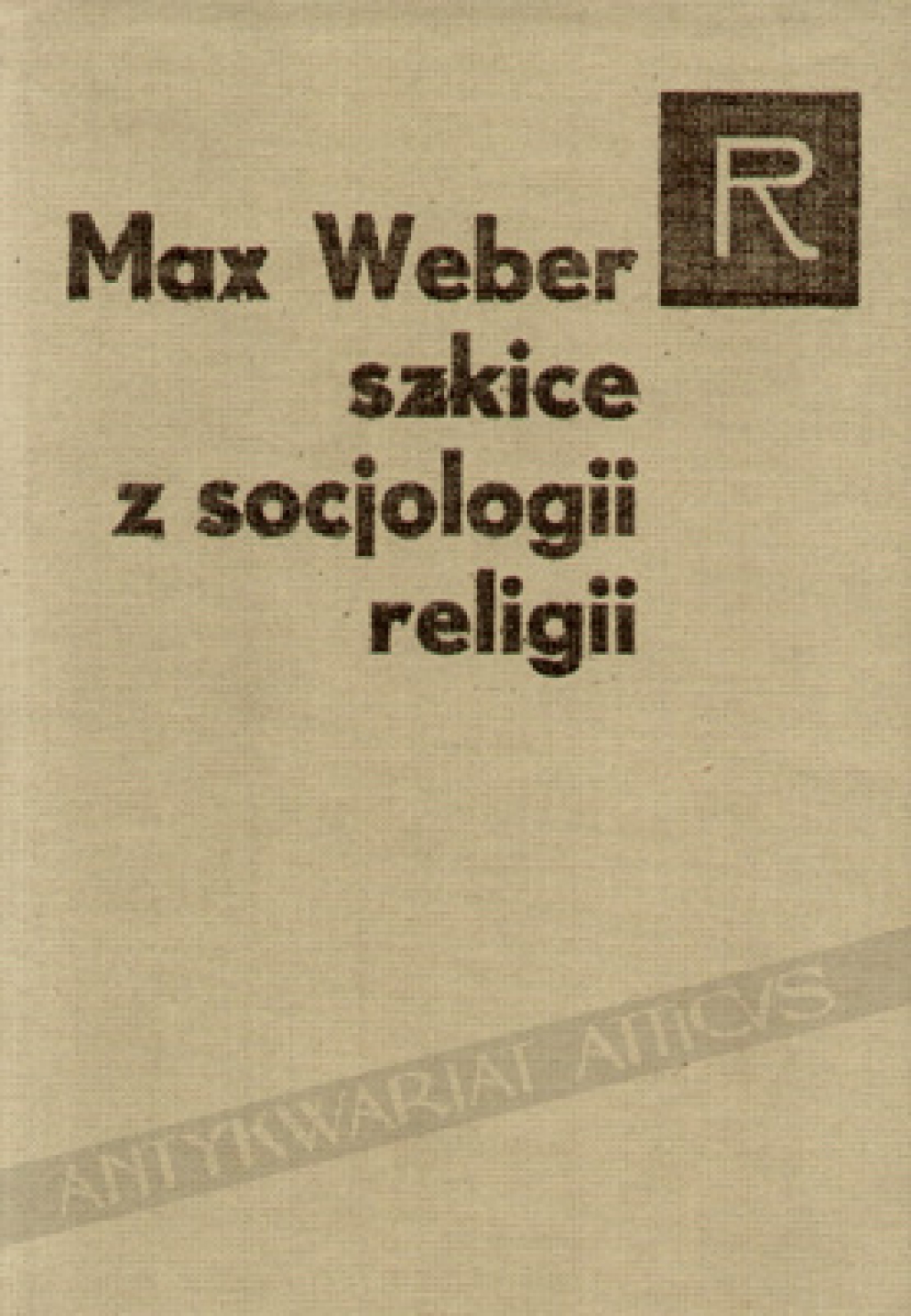 Szkice z socjologii religii