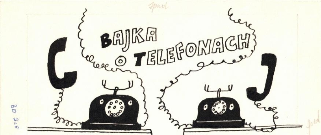 [6 rysunków, 1981] Bajka o telefonach