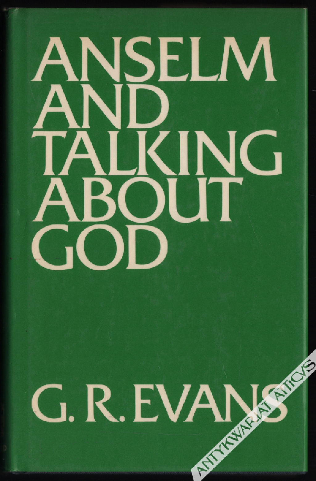 Anselm and Talking About God