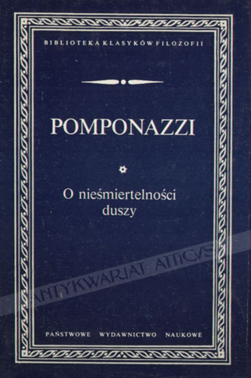 O nieśmiertelności duszy