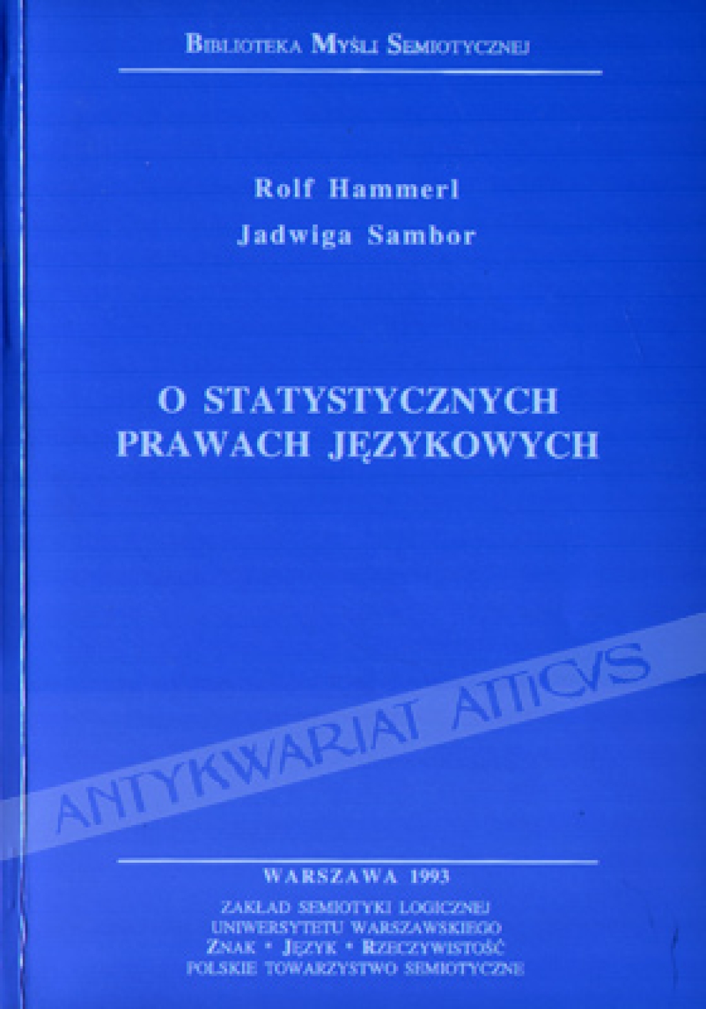 O statystycznych prawach językowych