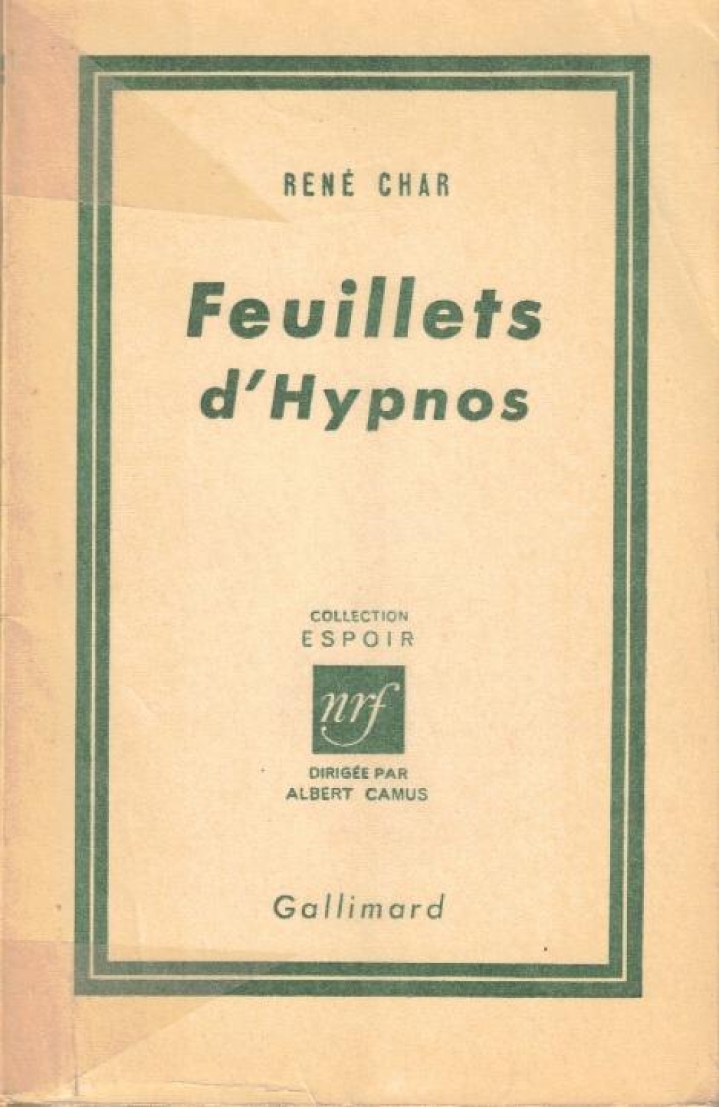 Feuillets d'Hypnos